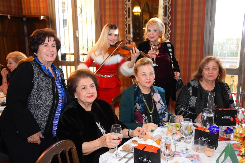 Young Women Christian Association lunch at Villa Linda Sursock